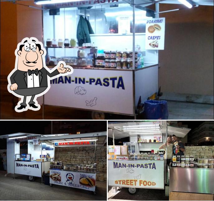 Gli interni di Man In Pasta StreetFood