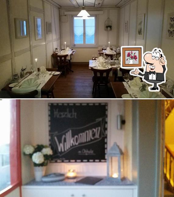 Gli interni di Restaurant Obholzstübli