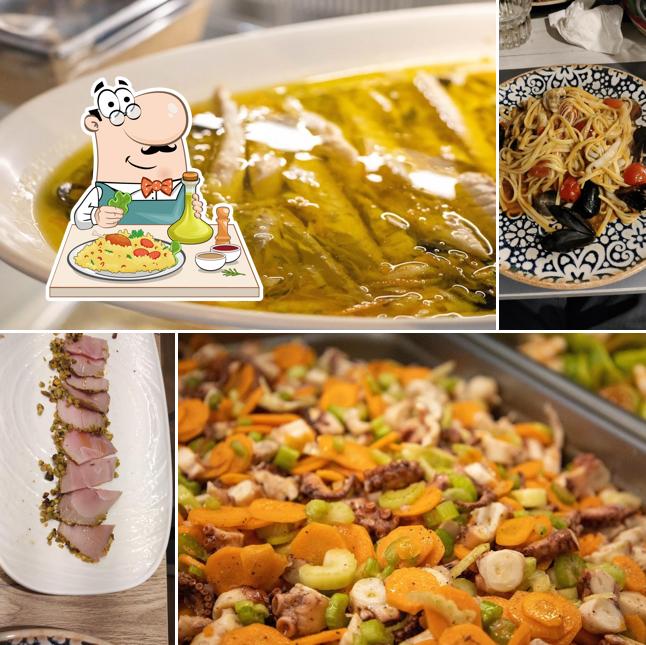 Platti al Osteria del Porto Poggiofranco