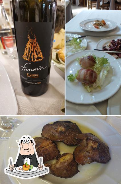 Mousse al cioccolato al Ristorante La Fontanina