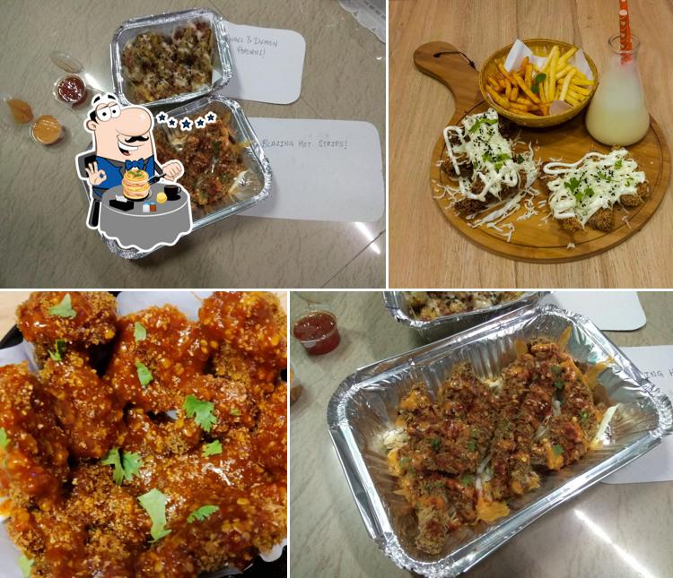 Food at The Chicken Brothers