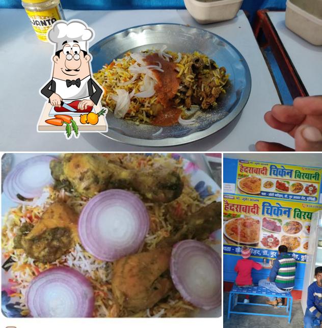 Bibimbap at ZHaidrabadi chicken biryani