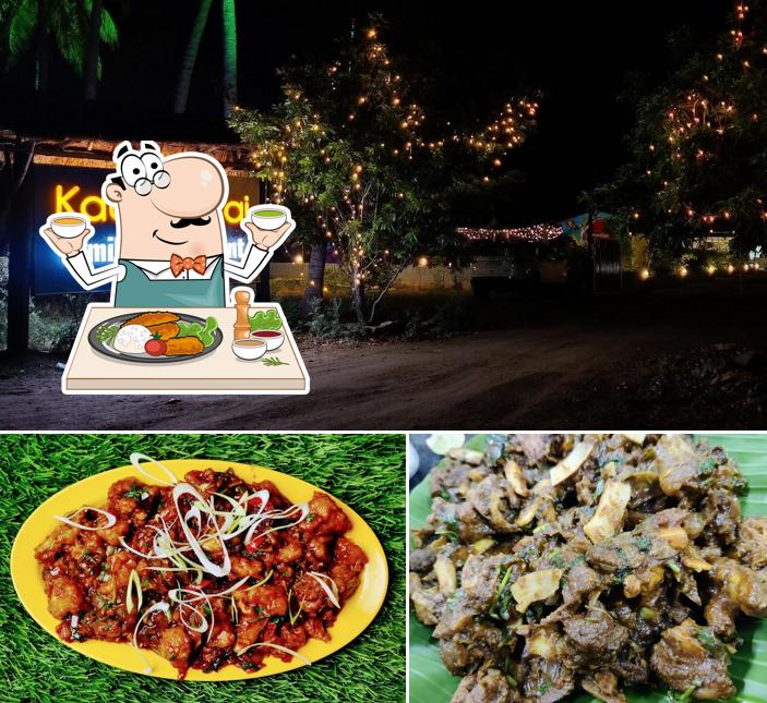 Food at Kadarkarai Family Restaurant