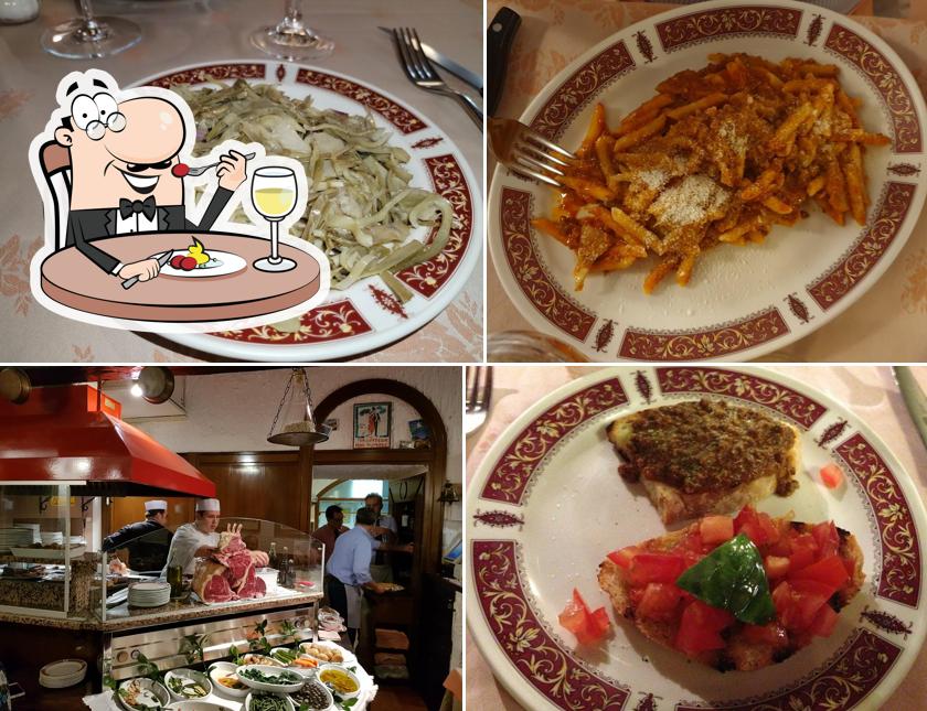 Platti al Osteria la Carbonaia carne