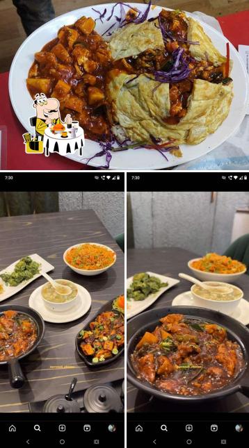 Take a look at the picture showing food and interior at Bing Bong Chinese & Thai Restaurant