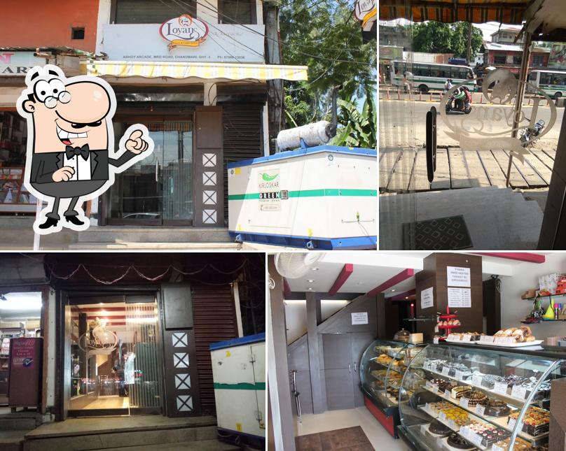 The exterior of Loyans