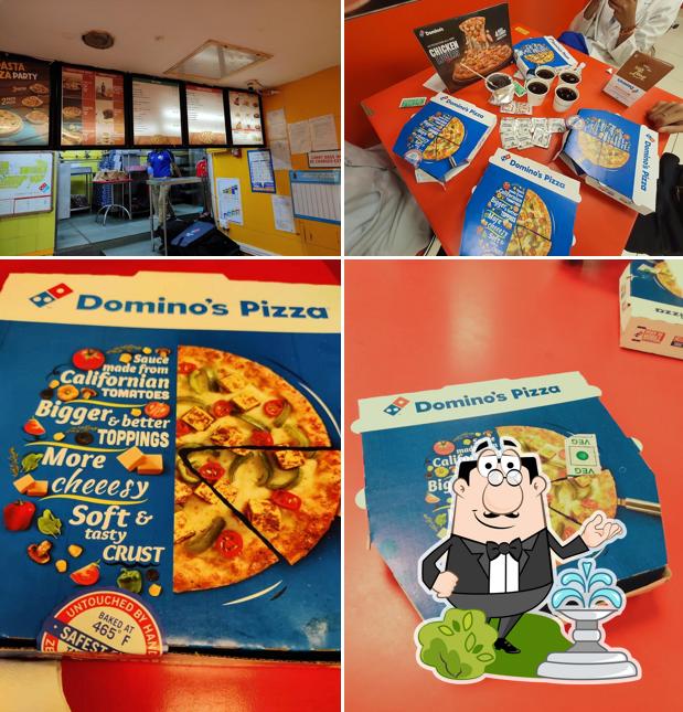 The exterior of Domino's Pizza The Hub Mall, GUWAHATI