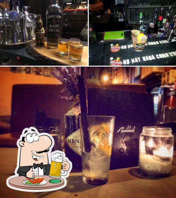Puoi goderti un rinfrescante bicchiere di birra chiara o scura