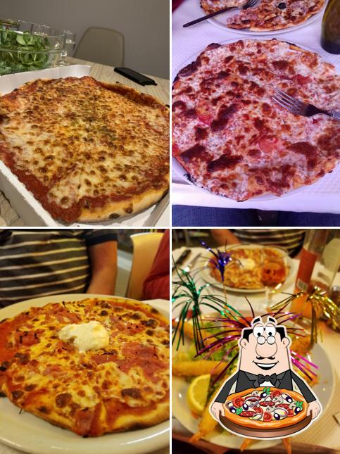 Commandez différents genres de pizzas