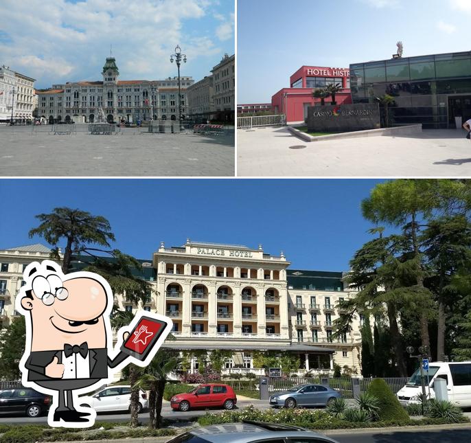 Gli esterni di Hotel Vile Park Premium