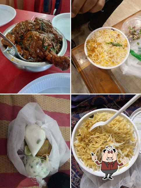 Food at Hyderabadi Dum Biryani / Andhra Bhawan / HDB BIRYANI