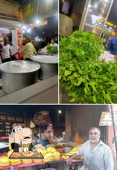 Food at NAUSHAD SEEKH PARATHA CORNER ( saheed seek paratha )