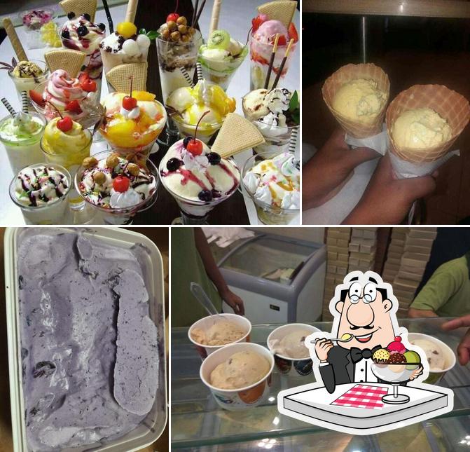 Enjoy one of the sweet dishes