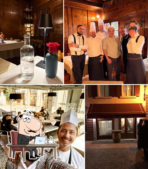 Siediti a un tavolo di Osteria a le Due Spade