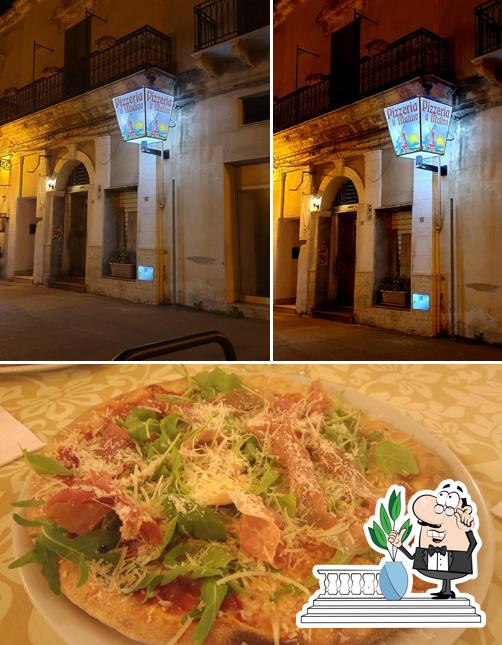 Questa è la immagine che mostra la esterno e cibo di Ristorante Pizzeria Il Mulino