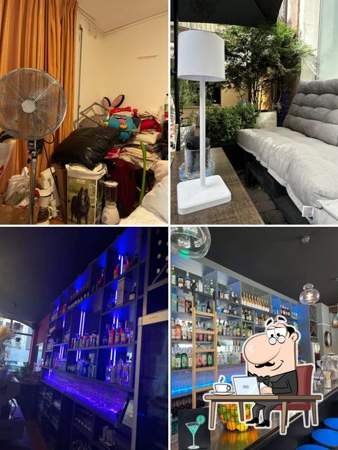 La immagine della interni e bancone da bar di Chez Moi-Tapas Nocturnes