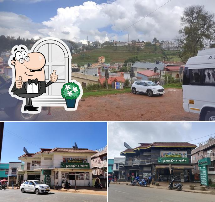 The exterior of Amma's Kitchen