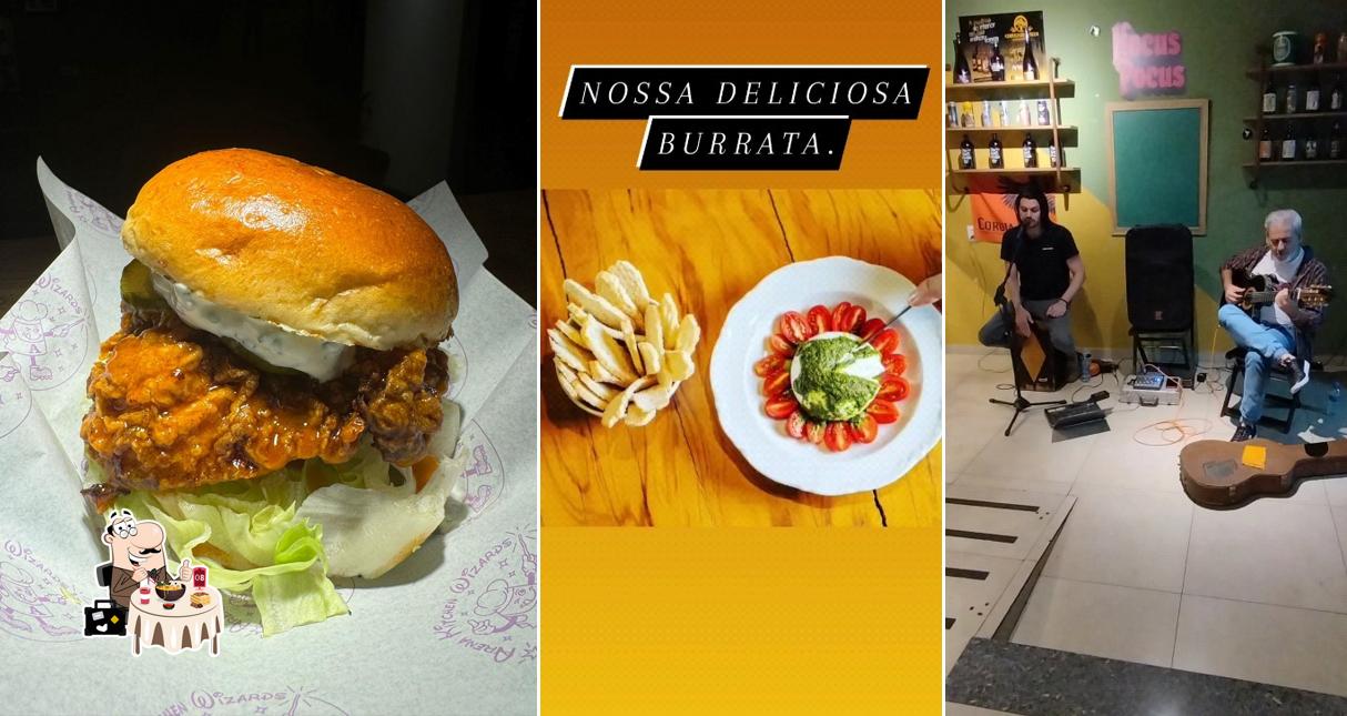 Panino con maiale stirato al Arena Bar