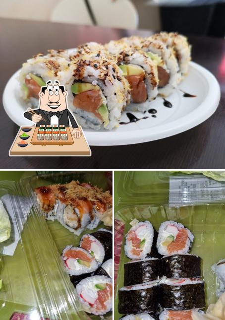 Prenditi le varie opzioni di sushi
