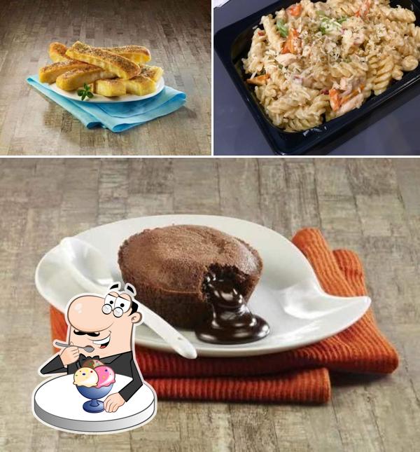 Domino's Pizza New Town 3, Kolkata provides a number of desserts