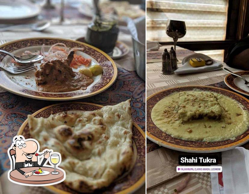 Food at Falak Numa Restaurant - Hotel Clarks Avadh