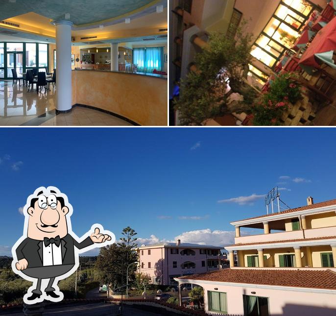 Hotel Baia Marina si caratterizza per la interni e esterno