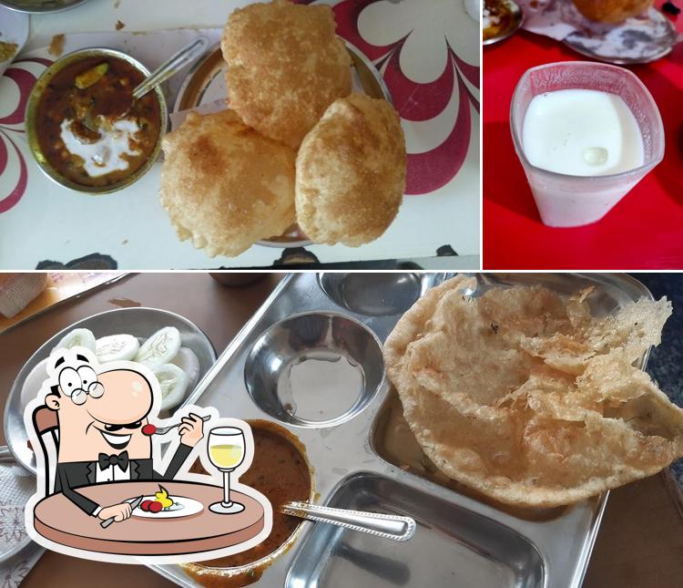 The restaurant's food and beverage