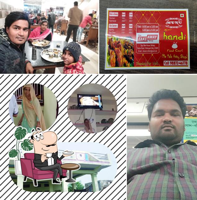 Check out how Mewari Handi Food Court looks inside