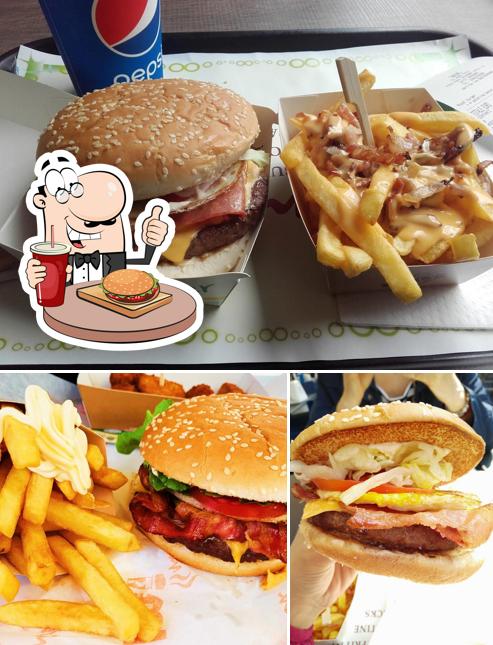 Ordina un hamburger a Mi Snack