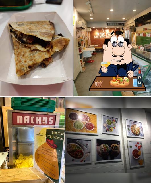Pick a sandwich at New York Burrito Company