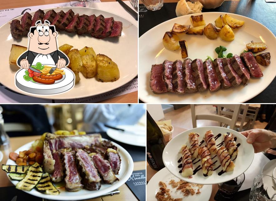 Platti al Trattoria del Macellaio