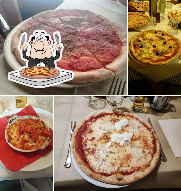 Scegli una pizza a Ristorante Pizzeria Trittico