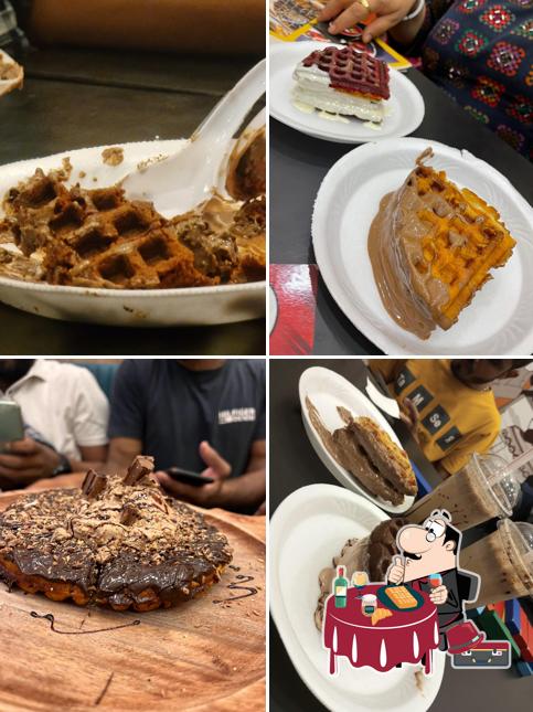 Waffles at Waffles Studio Dahod