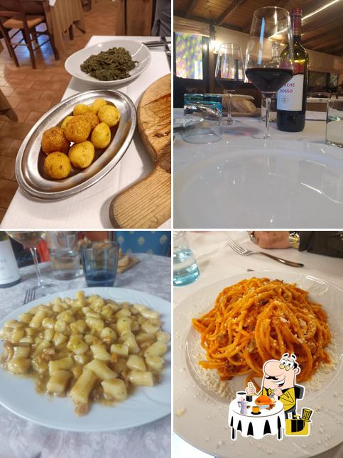 Cibo al Ristorante La Tana Del Lupo