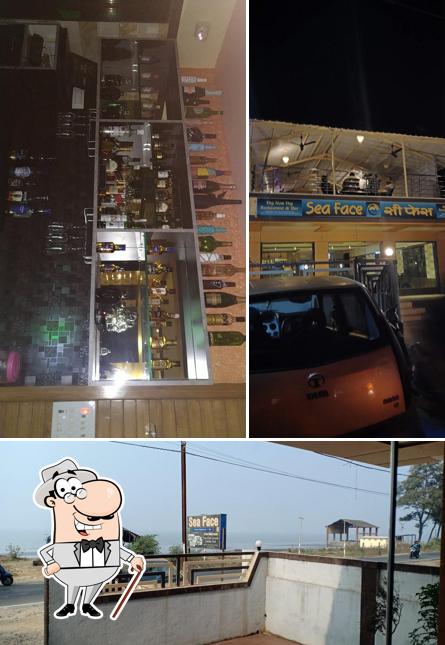 The exterior of Seaface Family Restaurant & Bar
