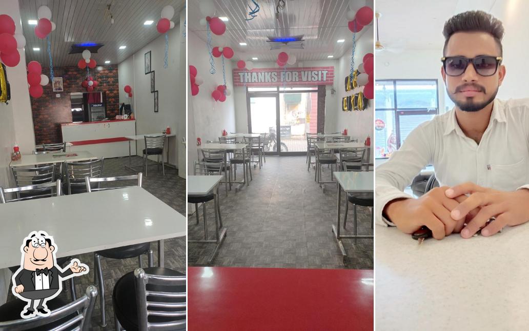The interior of Super Fast Food
