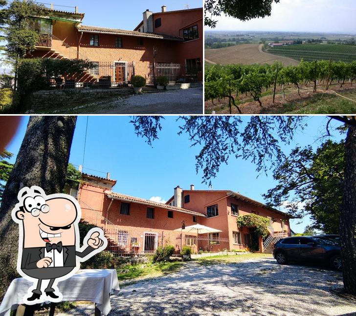 Gli esterni di Trattoria Alla Pineta