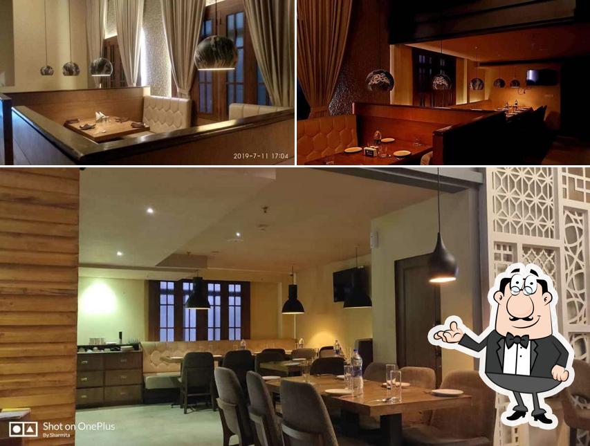 The interior of Zaairah Dine & Lounge