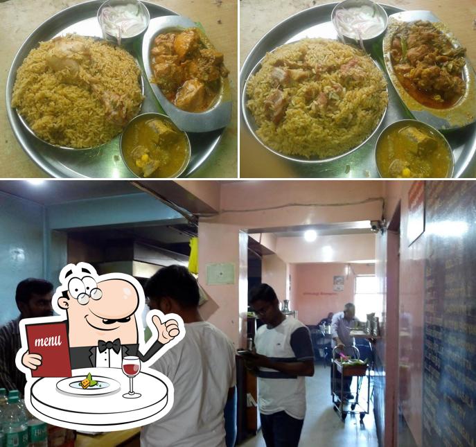 Food at hotel new imran briyani