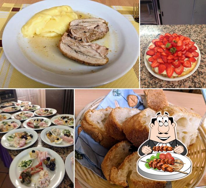 Platti al Trattoria Le Sorelle