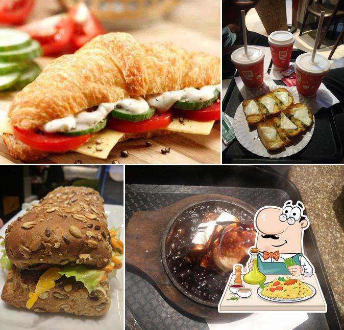 Food at Café Coffee Day