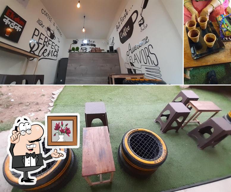 The interior of PM's TEA BAR