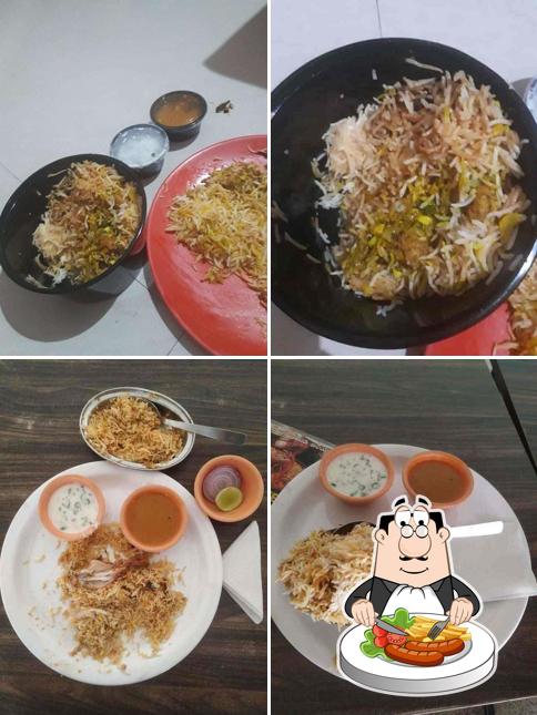 Meals at Hyderabadi Handi Biryani