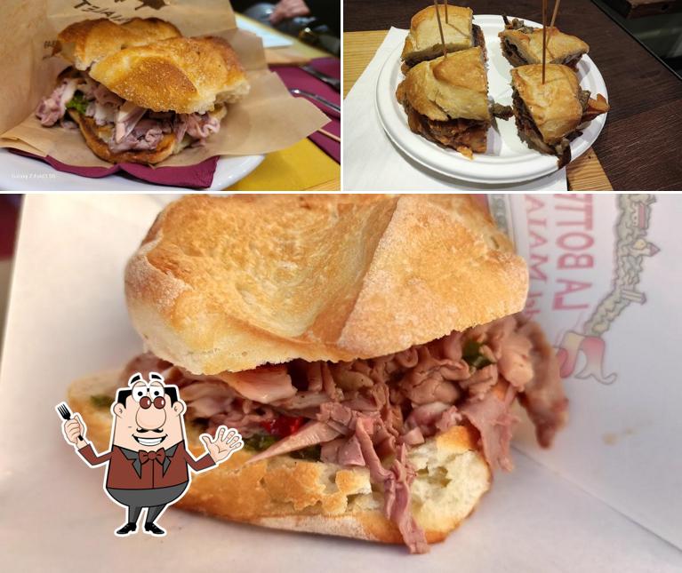 Panino con maiale stirato al Il Bistrò del Maialetto