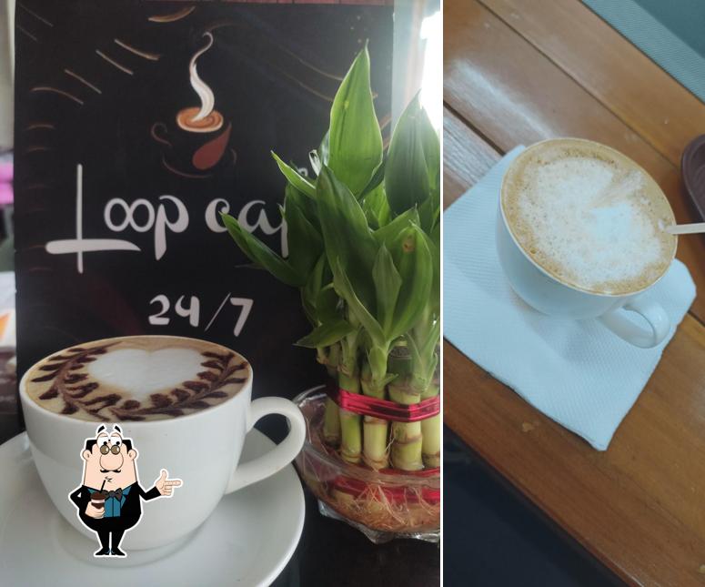Come and try different beverages available at Loop Cafe