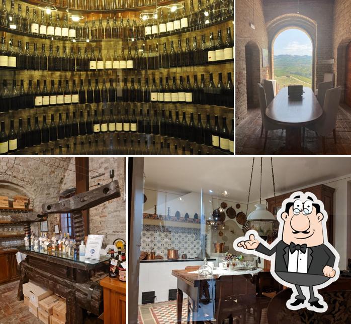 Gli interni di Enoteca Regionale Piemontese Cavour