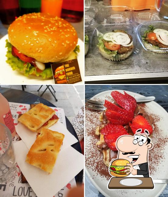 Hamburger al Fossatello's Border Cafe