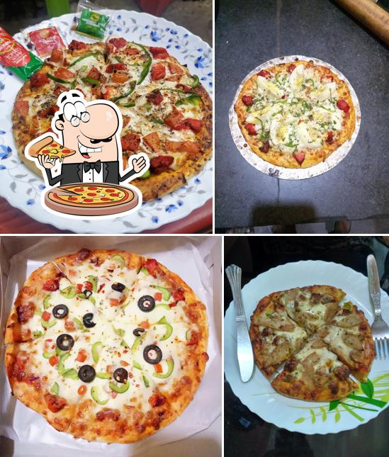 Try out pizza at Apna Pizza