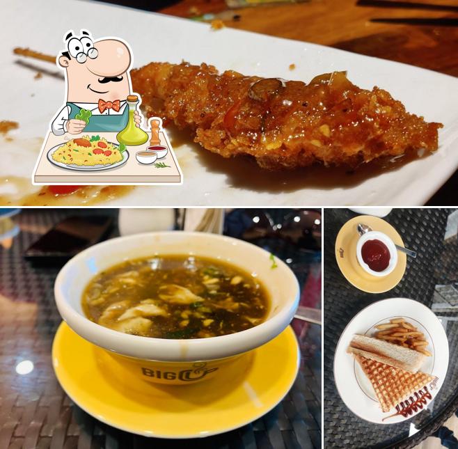 Food at Big Cup Cafe