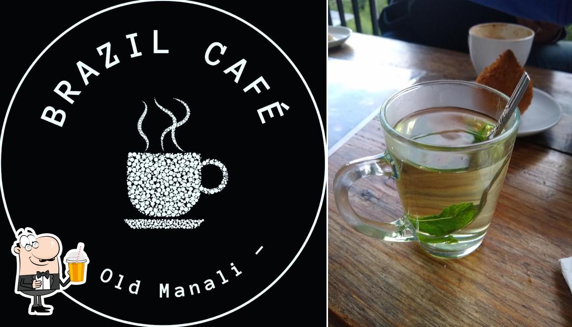 Enjoy a beverage at Brazil Cafe Old Manali
